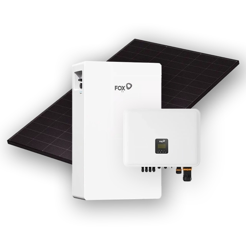 Fox ESS E24-PV-SET1-FOX-5-6 PV Anlage mit 5 kwH Wechselrichter, 5,74 kWh Speicher und 11 Sunpro Modulen 460Wp