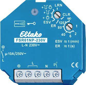 Eltako FSR61NP/230V Funk-Schaltrelais 10A/250V für Einbaumontage
