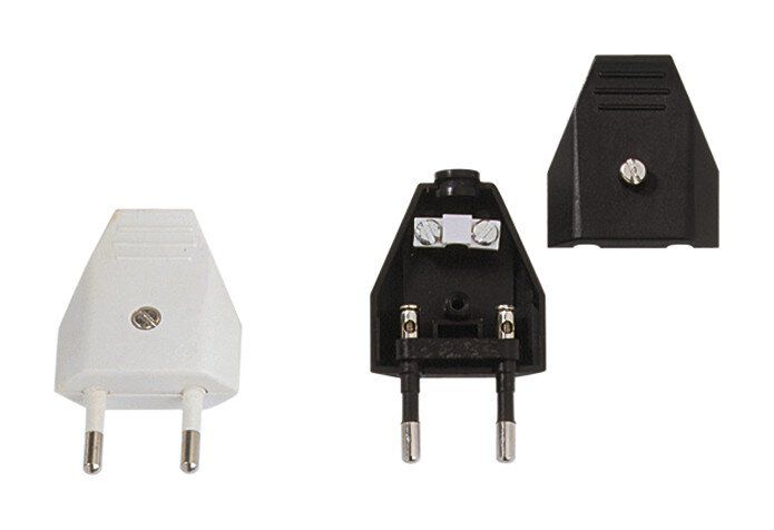 Bachmann 900.002 Euroflachstecker mit Schraubanschluss