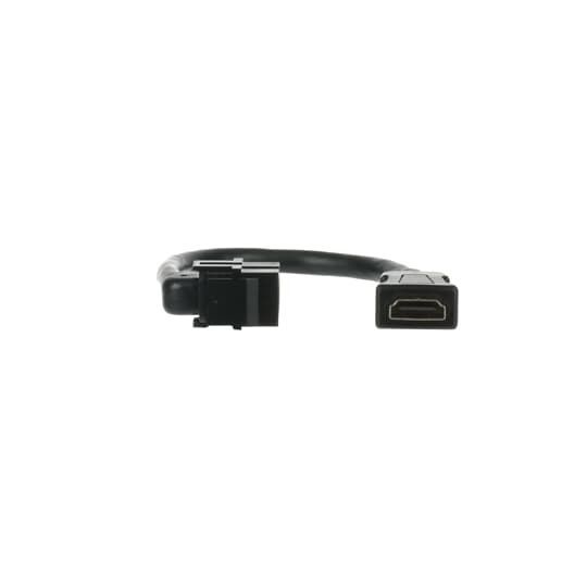 Busch-Jaeger 0229/33 Kabelpeitsche HDMI Keystone, schwarz, UP-Montagedosen und -Einsätze