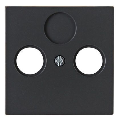 Kopp 490915004 HK07 - Antennen-Abdeckung TV/RF, Farbe: anthrazit