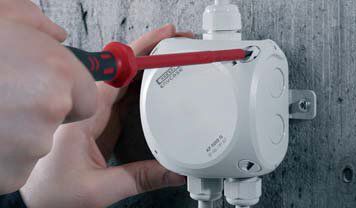 Hensel DK 5035 S Kabelabzweigkasten mit Hauptleitungsabzweigklemmen