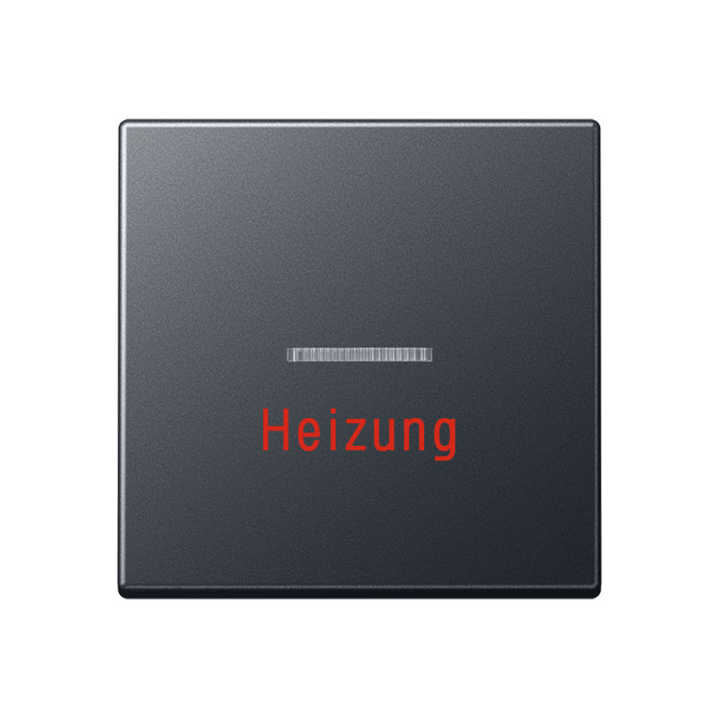 Jung A 590 BF H ANM Wippe "Heizung" mit Kontrollfenster