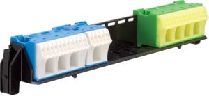 Hager VZ462, PE/N-Steckklemme, Volta, 2reihig