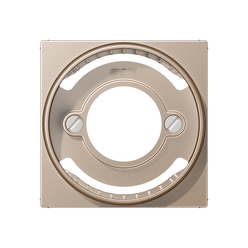 Jung A537BFPLCH Abdeckung für Lichtsignale 1-fach, Thermoplast lackiert, Serie AS/A, champagner