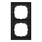 Merten MEG4020-3603 Rahmen 2-fach, M-Pure, schwarz matt