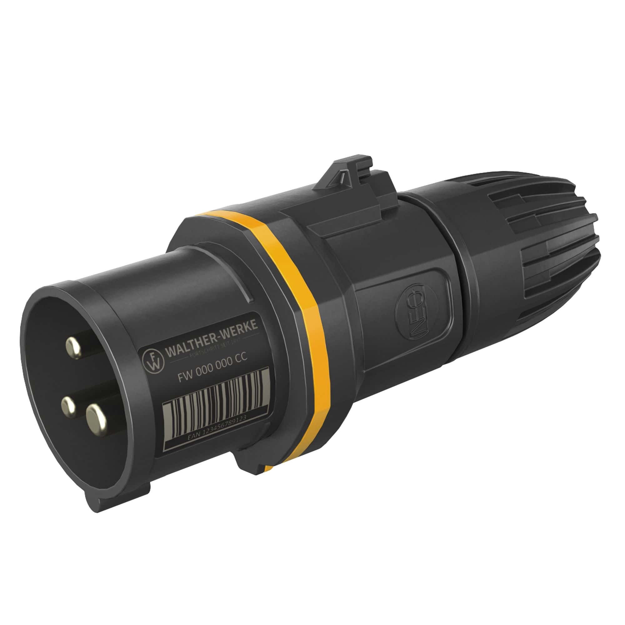 Walther Werke FW211304SK CEE NEO Stecker Classic 16A 3P 4h IP54 mit Schraubtechnik