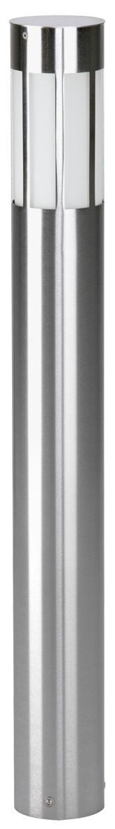 Albert 692246 Edelstahl-Pollerleuchte, Höhe 0,9m, E27