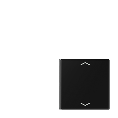 Jung LS404TSAPSWM14 Taste 4-fach, 1+4, mit Pfeilsymbolen, F40, Serie LS, graphitschwarz matt