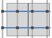 K2 E24-PV-SET3-UKS-1X2 Unterkonstruktions-Set Schrägdach für 1 Reihe a 2 Module