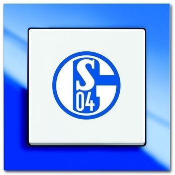 Busch-Jaeger 2000/6UJ/02 FC-Schalke 04 Bundesliga-Fanschalter