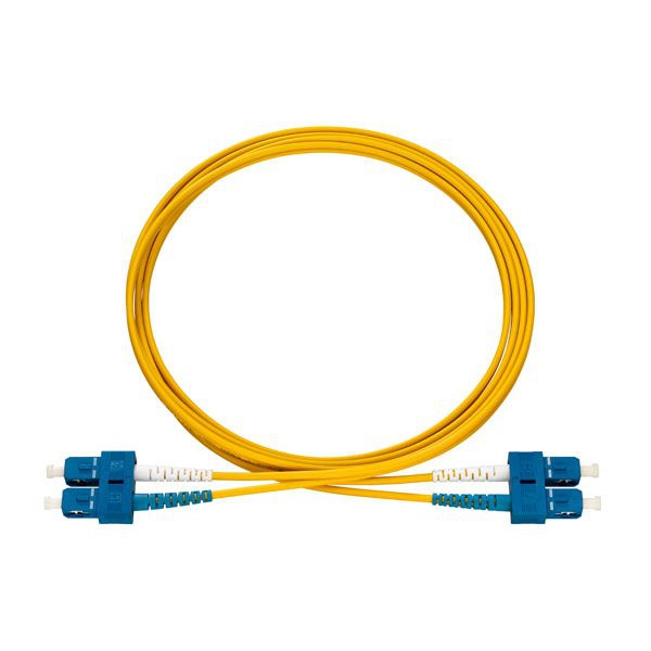 Rutenbeck 228050802 SC-D/SC-D Patchkabel, OS2, gelb, 2m