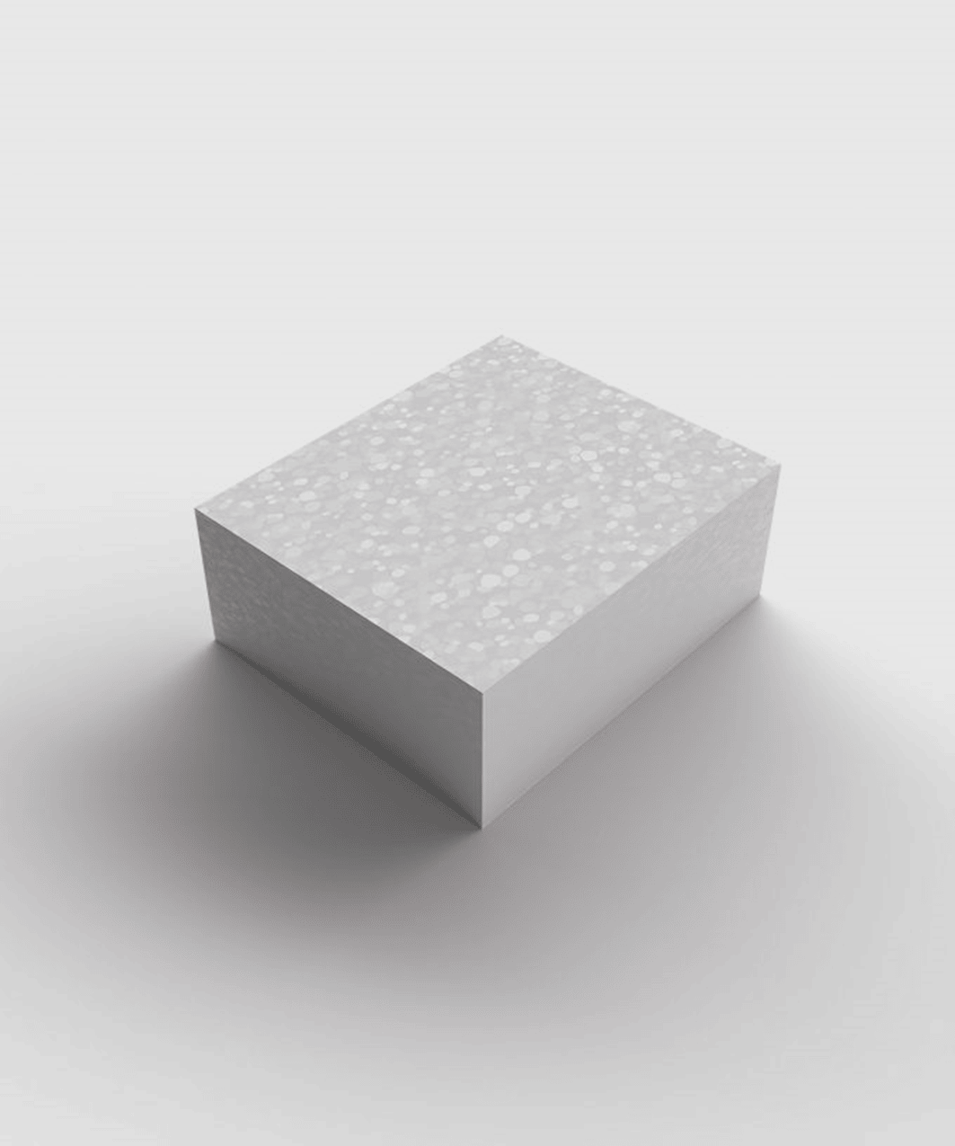 BS 12111 Platzhalter (Einbau Estrich/Beton) für 8804, EPS, eckig