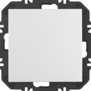 Berker 24118109 Wandsendermodul mit Wippe, KNX EnOcean S.x/B.x, polarweiß matt