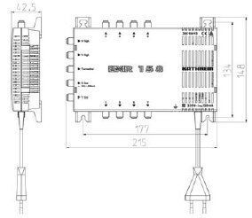 Kathrein EXR 158 Multischalter 5 auf 8