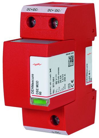 Dehn + Söhne 971121 Koordinierter Blitzstromableiter Typ 1 DEHNsecure M für DC-Stromkreise