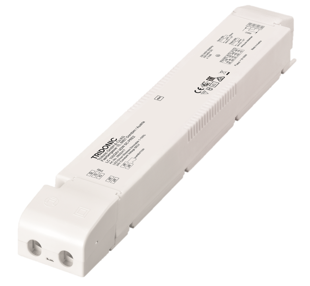 Radium OTDA2445 DRIVER BT, 1CH, 100W, 24V, IP20, TRIDONIC