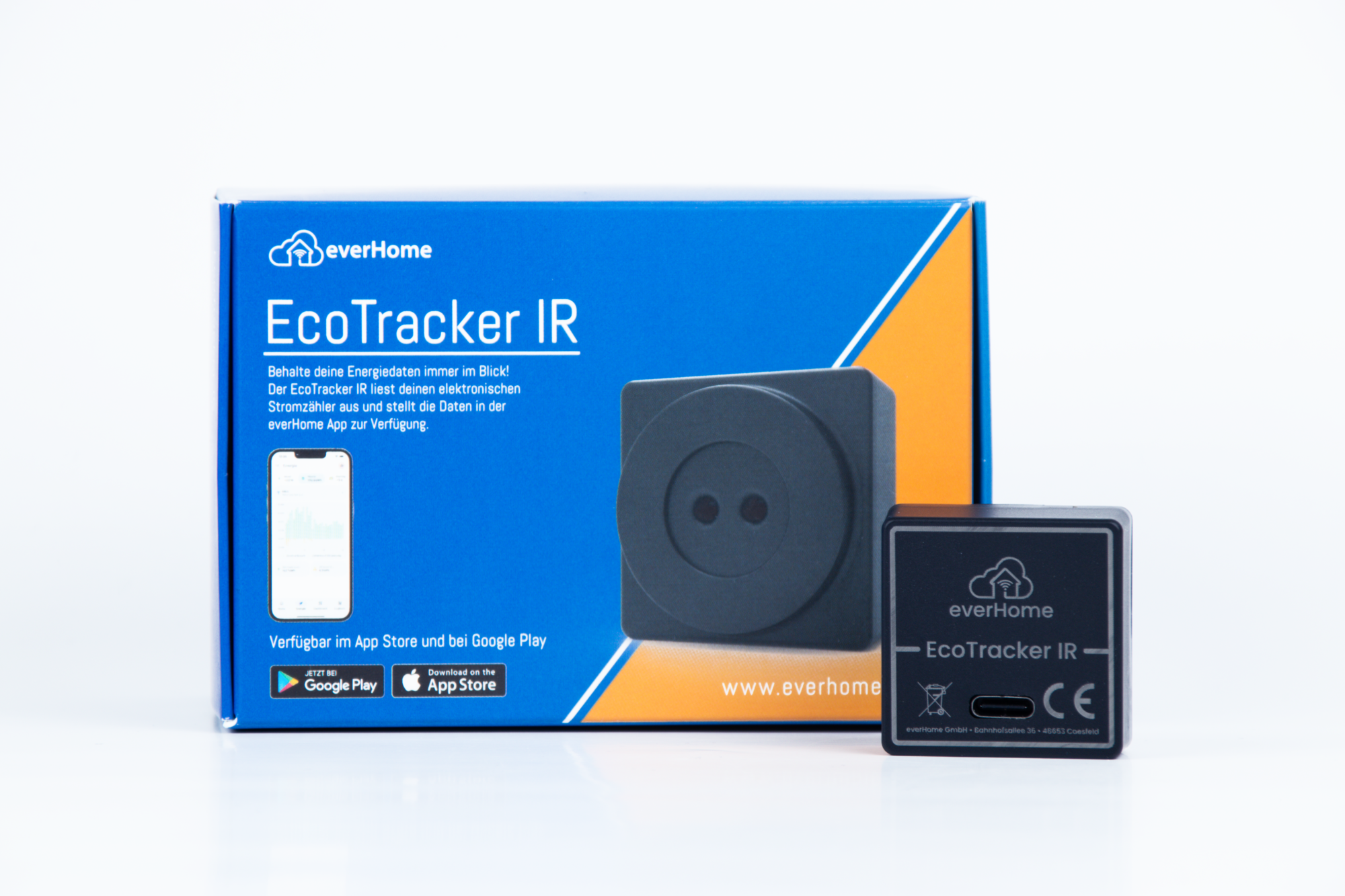 everHome Eco Tracker IR Energiemessgerät inkl. App