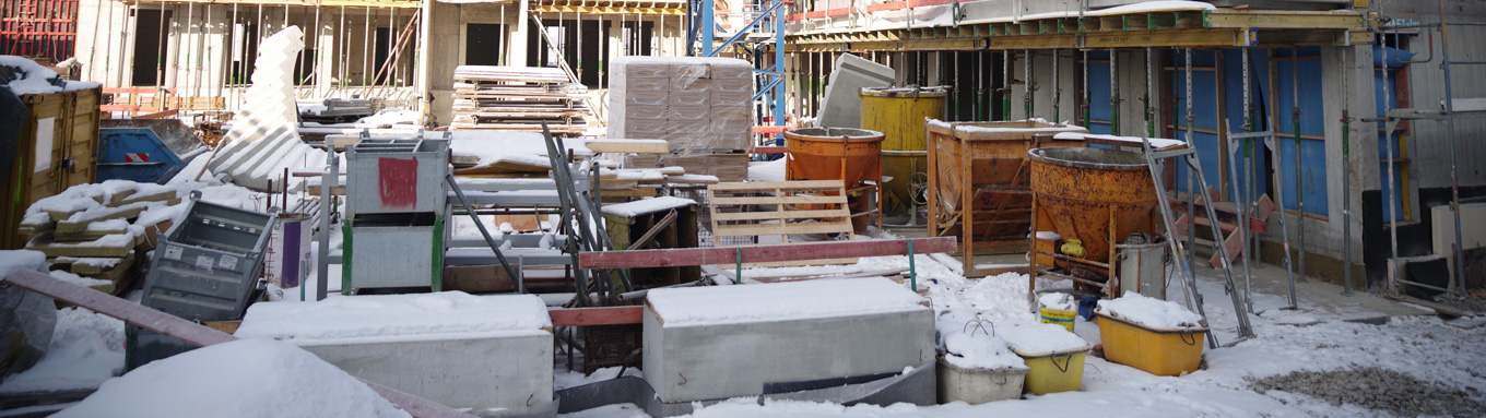 Winterbaustelle richtig heizen und lüften: Effiziente Lösungen für kalte Temperaturen