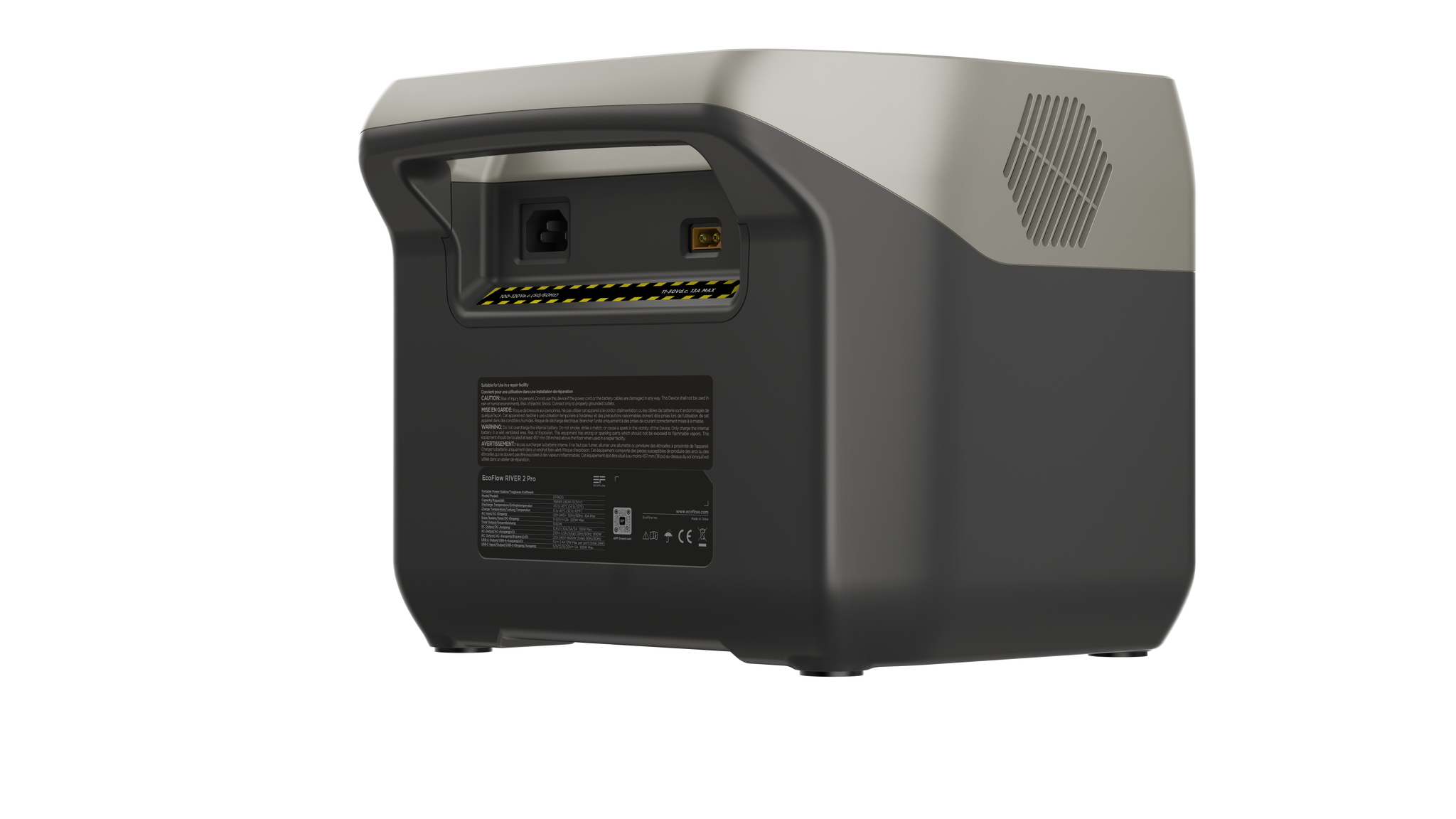 ECOFLOW ZMR620-B-EU River 2 Pro EU Portable Powerstation 768Wh