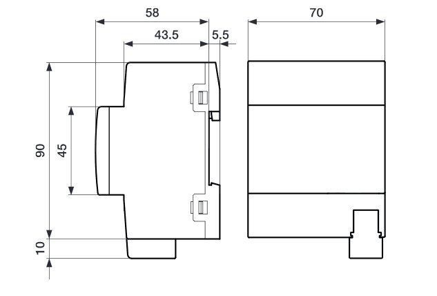 ABB SAH/S8.16.7.1 Schalt-/Jalousieaktor, 8-fach, 16 A, REG