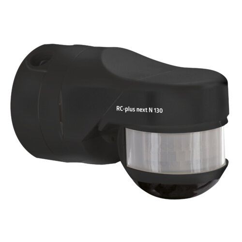 B.E.G. 93323 RC-plus next N 130 Bewegungsmelder 130° Wand-, Decken-, Eckmontage, IP54, 20m, schwarz matt