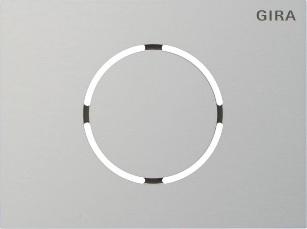 Gira 5579926 Frontplatte Türstationsmodul, System 106, Aluminium