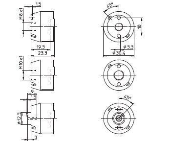 Houben 109411 Aufsteckkappe für GU/GZ10-Fassung 504305
