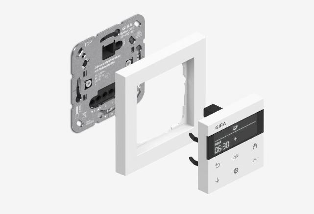 Gira 536328 S3000 Bedienaufsatz Memory Pfeile, System 55, anthrazit