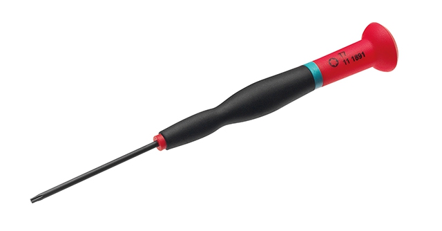 Cimco 11 1891 Präzisions-Schraubendreher, Torx-Schraubendreher hellgrün T7x50mm