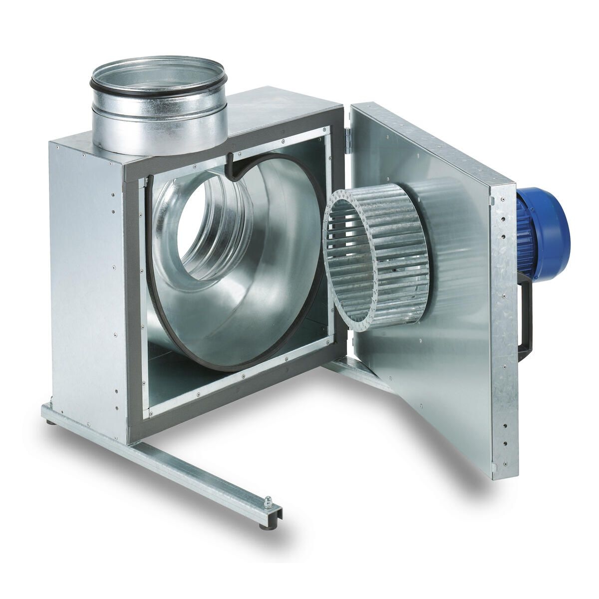 Helios 06008 MBD 200/4 EX Geräuschgekapselter Radial-Ventilator, 6 PH, Anschluß-Durchmesser 200 mm, II 2G, 400V, 50Hz, 550W