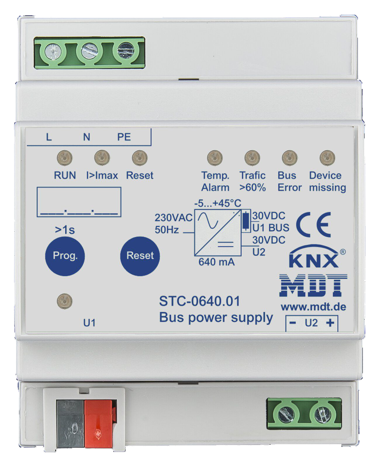 MDT STC-0640.01 Busspannungsversorgung 4TE REG, 640mA
