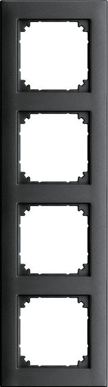 Merten 486414 Rahmen 4-fach, M-PLAN, anthrazit