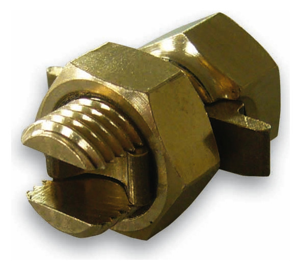 Cimco 180968 Abzweig- und Verbindungsklemmen, Messing, 6 - 25 mm²