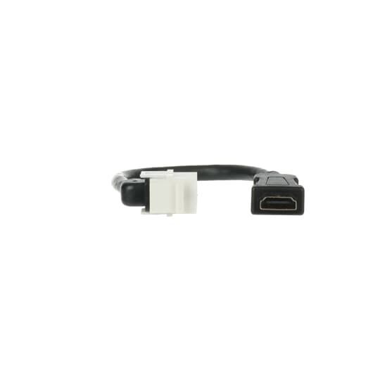 Busch-Jaeger 0229/32 Kabelpeitsche HDMI Keystone, alpinweiß, UP-Montagedosen und -Einsätze