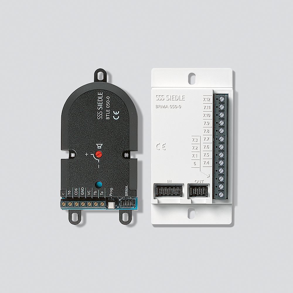 Siedle 200049335-01 BTLE 051-05 Bus-Einbautürlautsprecher mit Bus-Ruftastenmatrix