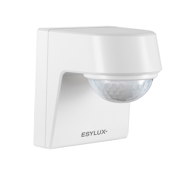 ESYLUX EM10025358 Aussenbewegungsmelder DEFENSOR MD 200° 24 IR 1C IP55 WH