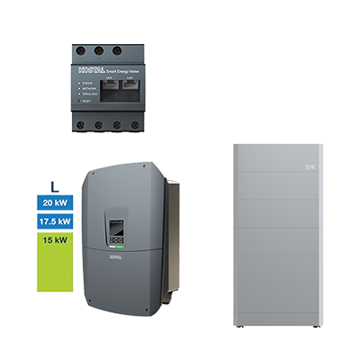 Kostal / ZYC Energy E24-PV-SET2-ZK-L-16 PV-Paket Kostal Plenticore G3 L 15 - 20kW + Speichersystem 16kWh + Smartmeter