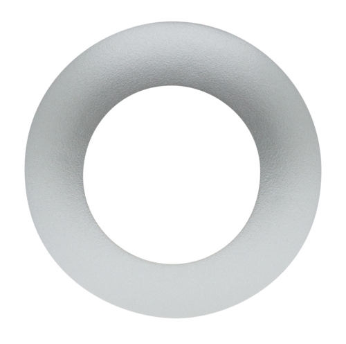 B.E.G. 92237 Abdeckring PD9 Ø36 mm, Edelstahl-Optik glänzend