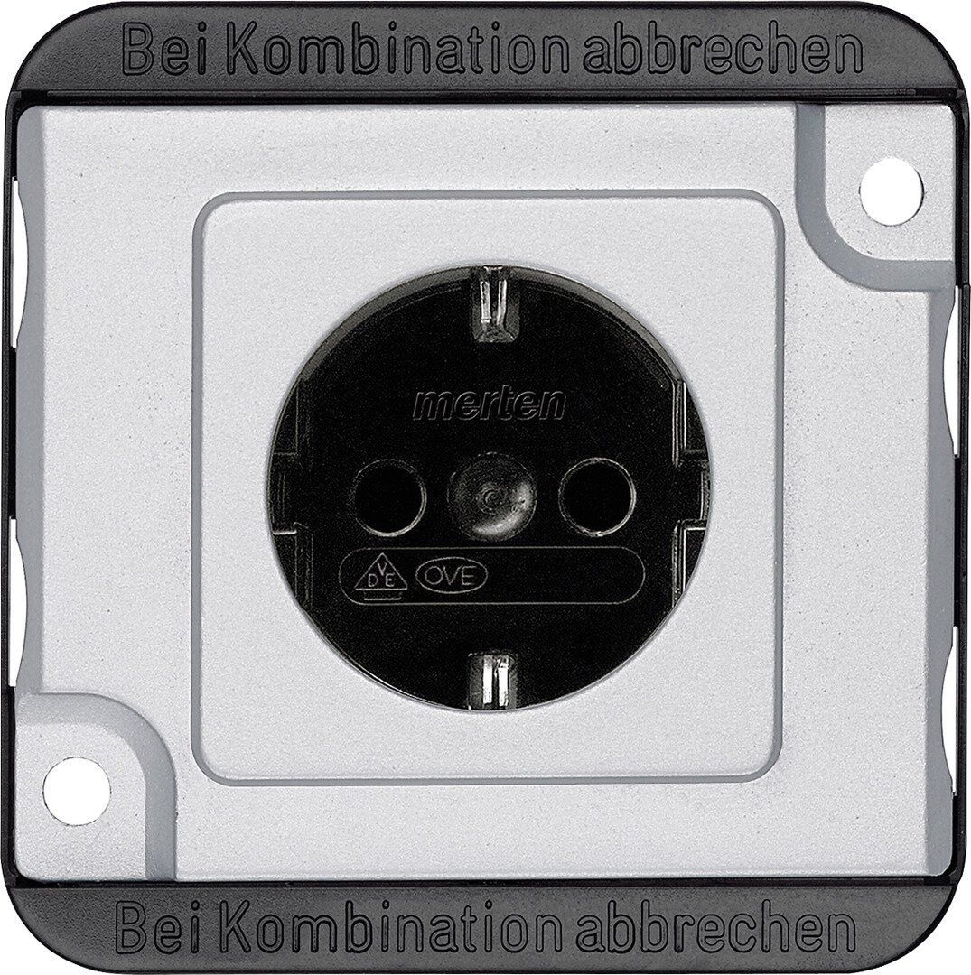 Merten MEG2400-7060 Schutzkontakt-Steckdose BRS Schraubklemmen PANZER