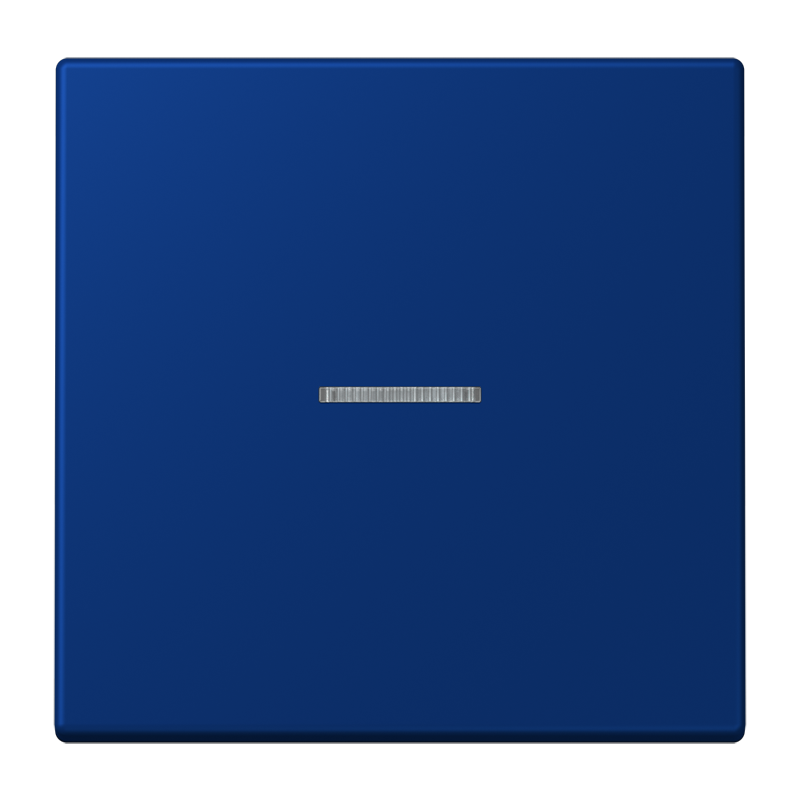 Jung LC990KO5261 Wippe 1-fach, mit Lichtleiter, Les Couleurs® 4320T, bleu outremer foncé