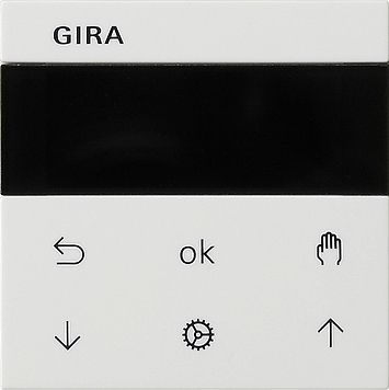 Gira 536603 System 3000 Jalousieuhr / Zeitschaltuhr mit Touchdisplay