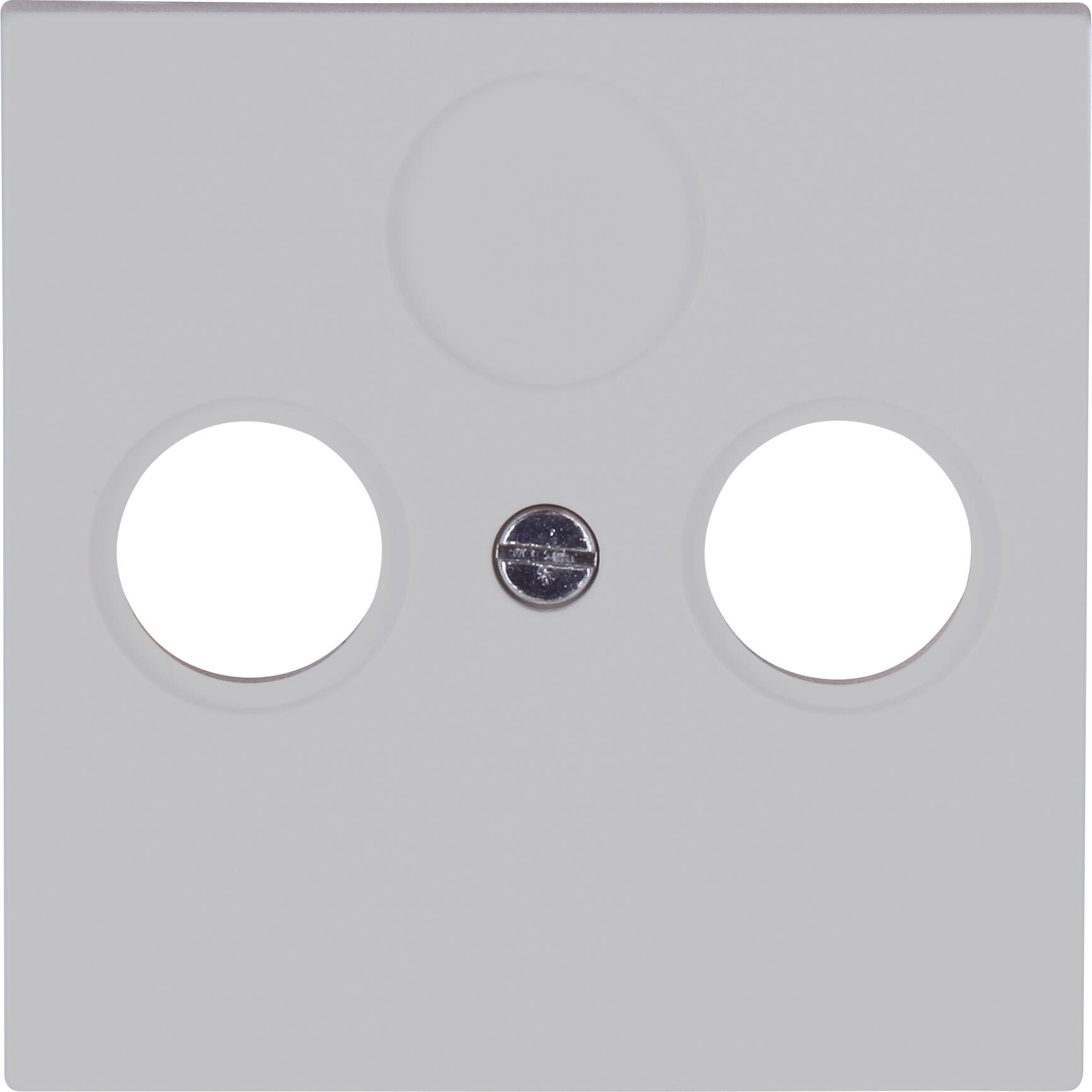 Kopp 490934007 HK07 - Antennen-Abdeckung TV/RF, Farbe: grau matt