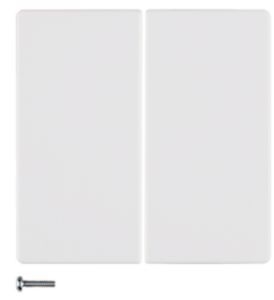Berker 85146129 KNX-Funk Taste 2-fach, quicklink, Q.x, polarweiß samt