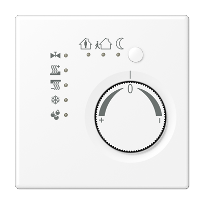 Jung LS2178TSWWM KNX Stetigregler mit integrierter Tasterschnittstelle 4-fach, Serie LS, schneeweiß matt