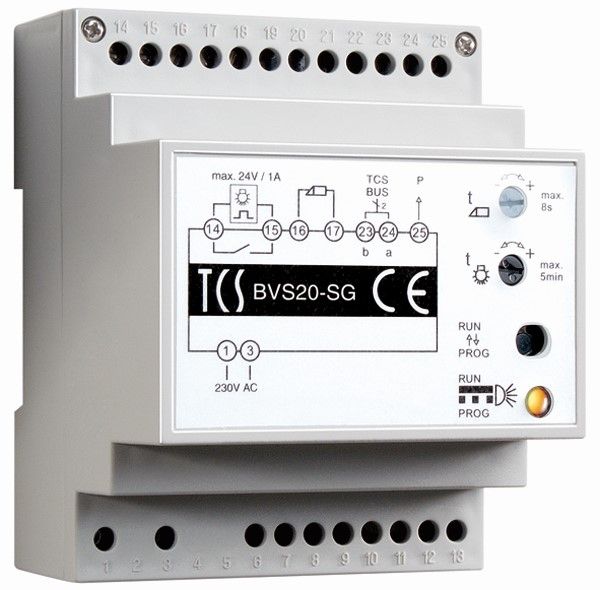 TCS PSC2330-0000 Audio-Außenstation, Serie PAK mit Freisprecher TASTA Audio für 3 WE