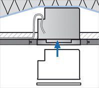 Kaiser 9300-02 ThermoX-Einbaugehäuse für DA 75mm