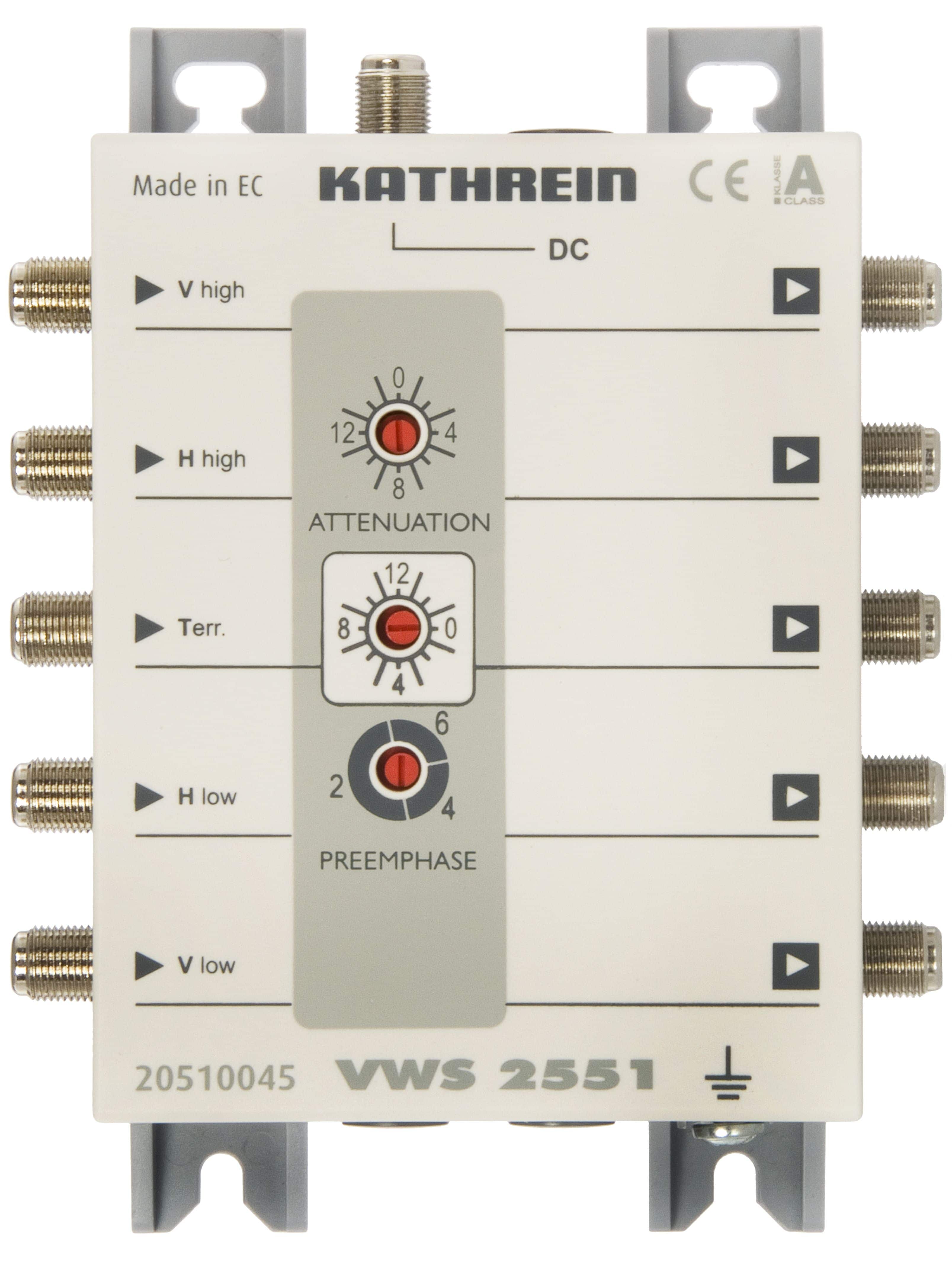 Kathrein VWS2551 SAT-Verteilnetzverstärker