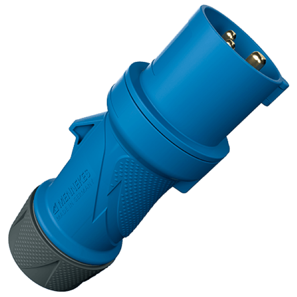 Mennekes 13521 CEE Stecker PowerTOP Xtra S, 16A, 3p, 6h, 230V, IP54