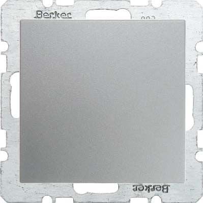 Berker 75441283 Objekt-Temperaturregler mit Tasterschnittstelle, B.7, alu matt